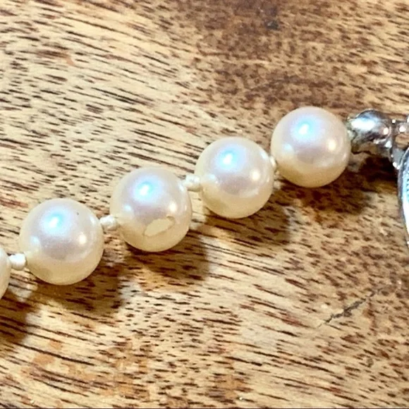Swarovski Crystal Faux Pearl Bracelet & Necklace